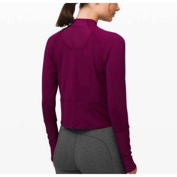 LULULEMON ATHLETICA Its Rulu Long Sleeve 'Dark Adobe' Size 6 - Picture 2 of 8